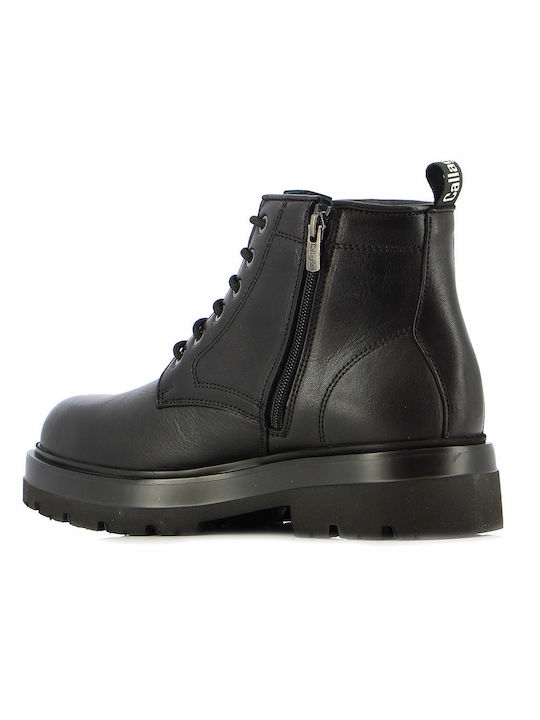 Leather Black Boots
