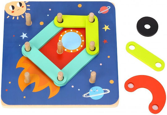 Tooky Toys Wooden Construction Toy for Children 3+ years+ Years