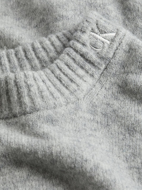 Calvin Klein Women's Long Sleeve Sweater Gray