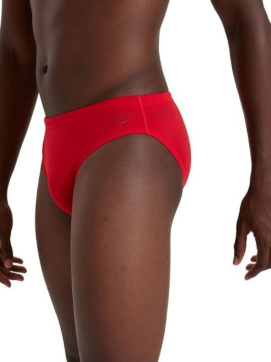 Eco Endurance Men's Swimwear Slip Red