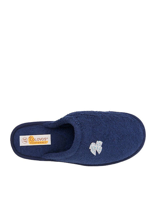 Terry Winter Women's Slippers Blue