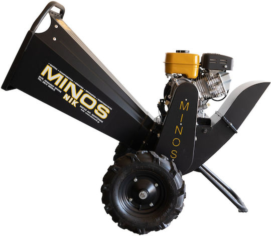 Minos Nik Mini Astschredder Benzin mit Robin Motor Boden