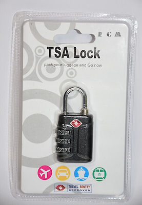 Padlock Brass Combination with TSA Certification 1pcs