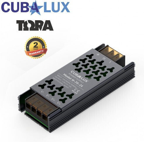 Cubalux Sursă de alimentare LED IP20 Putere 36W cu Tensiune de Ieșire 24V