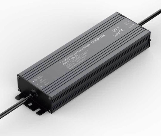 Cubalux Τροφοδοτικό LED Στεγανό IP67 Ισχύος 200W με Τάση Εξόδου 24V