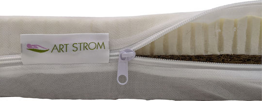 Art Strom Anatomical Mattress Crib with Coconut Fiber & Latex 70cmx140cmx12cm