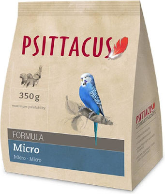 Psittacus Micro Maintenance Extruded Formula Food Pellet for Budgerigars 350gr