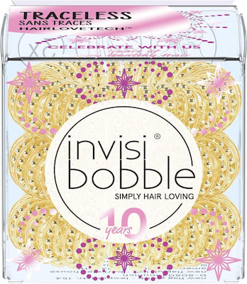 Invisibobble Original Time To Shine Gold Rush Limited Edition 3τμχ