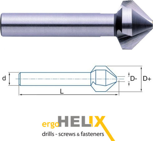 Helix Режещ Аксесоар Инструмент за Метал 6.3мм x 6.3мм