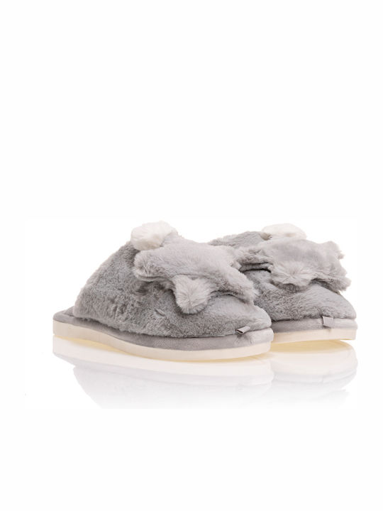 Jomix Women's Slipper In Gray Colour