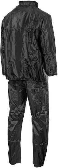 Mil-Tec Hunting Rainwear Black