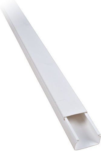 Elmark Cable Channel with Sticker Made of Plastic White 2m
