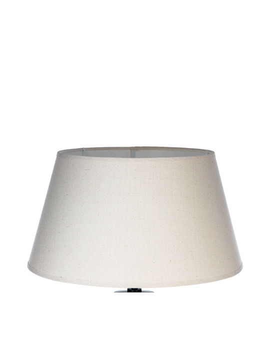 Floor Lamp H145xW65cm. with Socket for Bulb E27 White