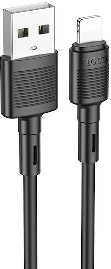Hoco X83 USB-A zu Lightning Kabel Schwarz 1m (HC-X83LBK)