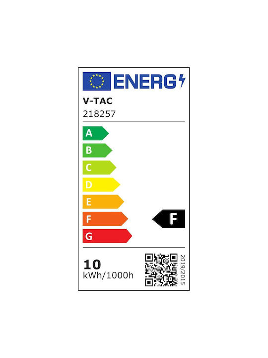 V-TAC Διπλό LED Φυσικό Λευκό Σποτ σε Μαύρο Χρώμα