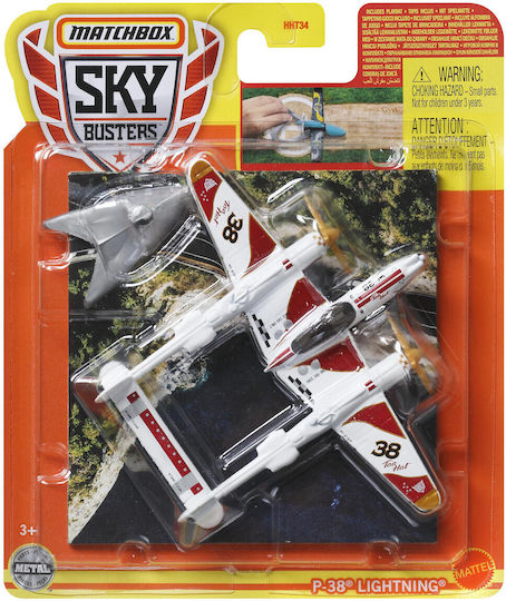 Mattel Skybusters Matchbox Airplane for 3+ years+ Years (Various Designs) 1pc Skybusters