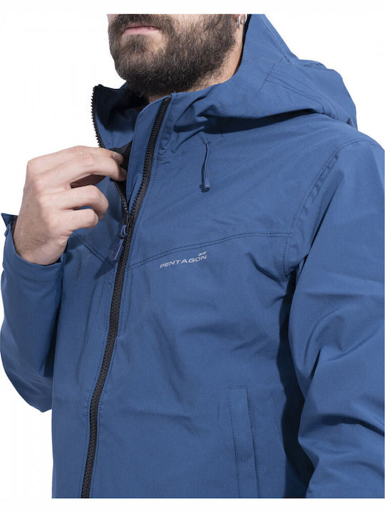 Pentagon Monlite WP Αντιανεμικό Κυνηγετικό Μπουφάν Softshell Maroon Red