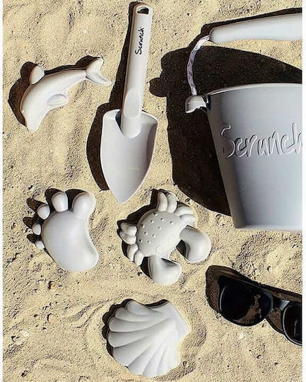 Scrunch Φτυαράκι Παραλίας Γκρι