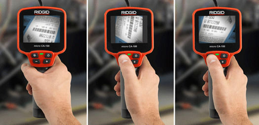 Ridgid CA-100 Endoscope Camera 320x240 pixels with 0.9m Cable 36738