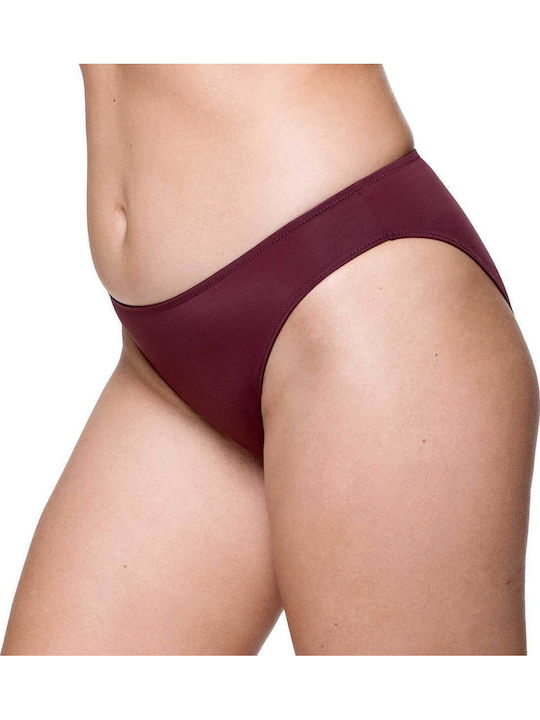 Women's Slip 2Pack Seamless with Lace Black/Bordeaux