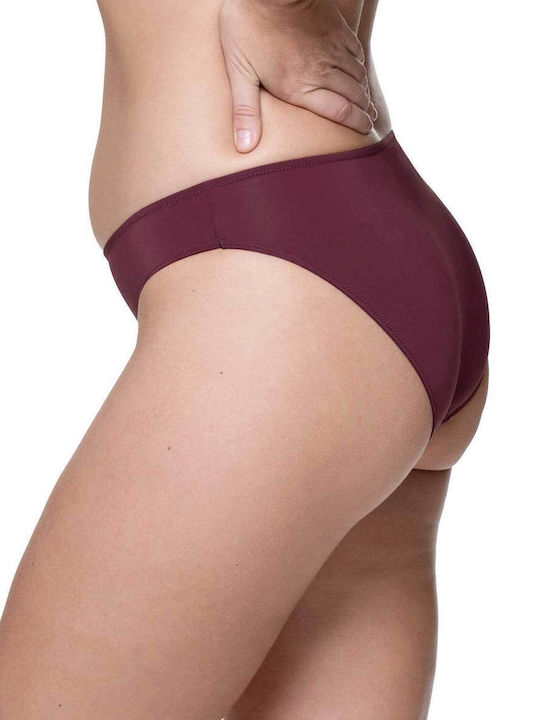 Women's Slip 2Pack Seamless with Lace Black/Bordeaux