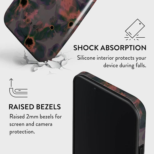 Burga Fashion Tough Back Cover Plastic Volcanic Garden (iPhone 13 Pro)