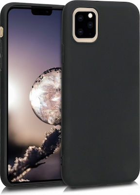 iNOS S-Cover Silicone Back Cover Black (iPhone 11)