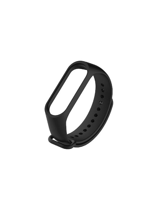 Λουράκι Σιλικόνης Μαύρο (Smart Band 7)