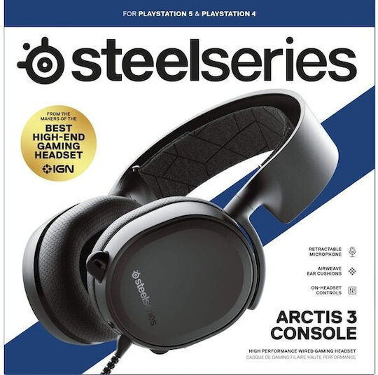 SteelSeries Arctis 3 Console Edition Gaming Headset (3.5mm)