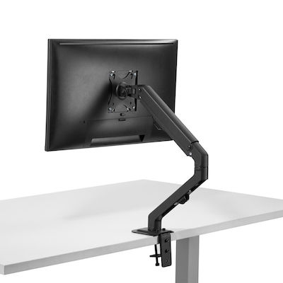 Maclean Energy MC-906 Stand Desk Mounted Monitor up to 27" with Arm