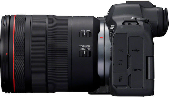 Canon EOS R6 Mark II Mirrorless Φωτογραφική Μηχανή Kit (RF 24-105mm F4L IS USM) Μαύρη