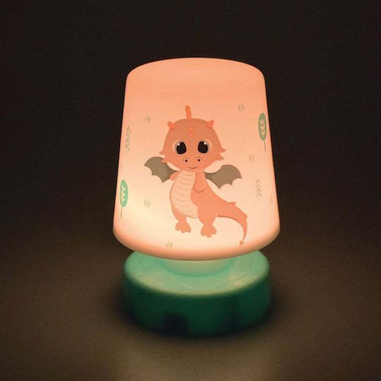 Ango Ango Nursery Night Light LED Leon Dragon Battery Blue