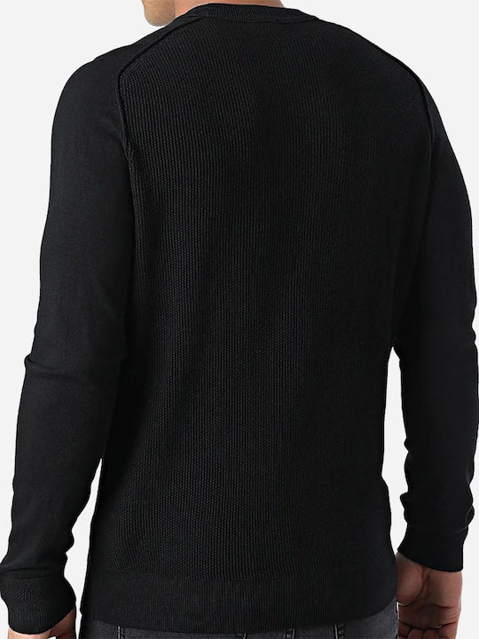 Hugo Boss Herren Langarmshirt Schwarz