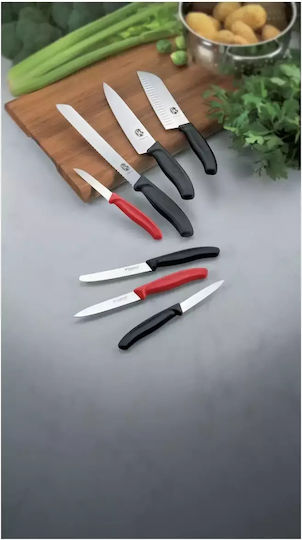 Victorinox Inox Cooking Utensil Set with Base Black Swiss Classic