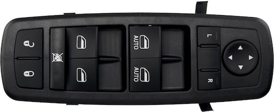 NTY Car Window Switch for Dodge Grand Caravan / Chrysler Town Country 2008+ 12pin Black