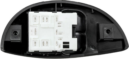 NTY Fensterheberschalter Auto für Fiat Siena 1998+ 6pin Schwarz
