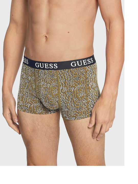 Joe Men's Boxers White / Black / Khaki with Patterns 3Pack