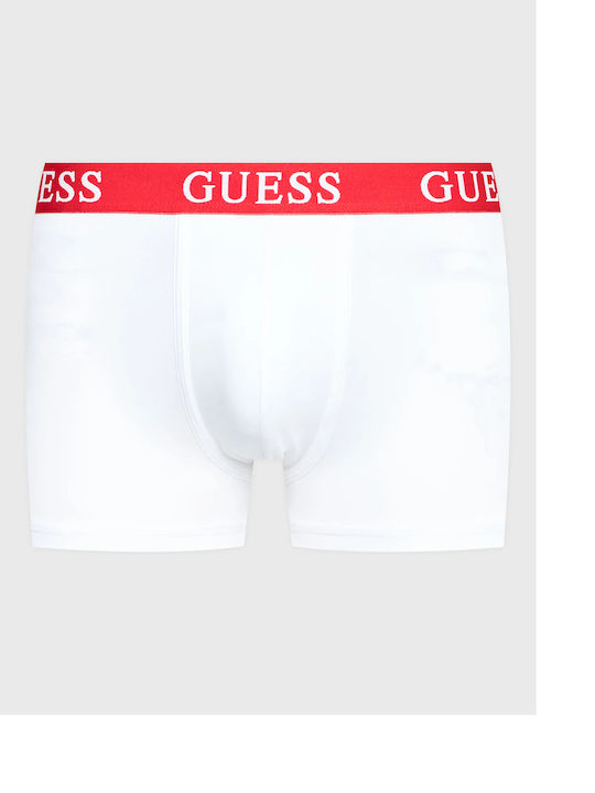 Guess Ανδρικά Μποξεράκια White / Black / Khaki 3Pack