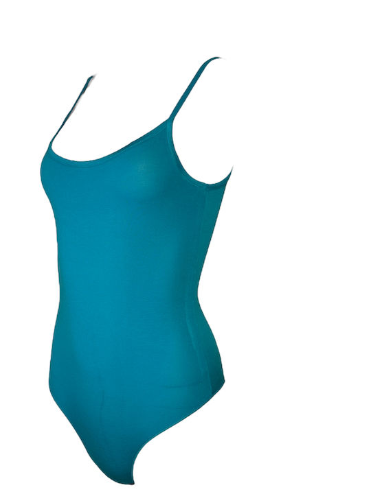 Lingerie Spaghetti Strap Bodysuit Petrol