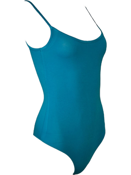 Lingerie Spaghetti Strap Bodysuit Petrol