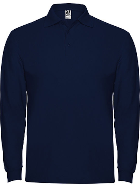 Estrella Polo Μπλούζα Μακρυμάνικη Navy Μπλε