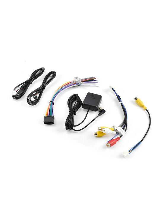 Andowl Auto-Audiosystem 2DIN (Bluetooth/USB/WiFi/GPS/Apple-Carplay/Android-Auto) mit Touchscreen 10.5"