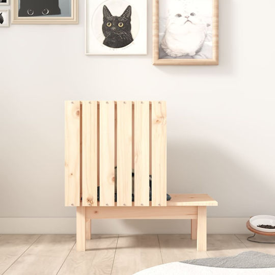vidaXL Houses Cat Brown 60x36x60cm