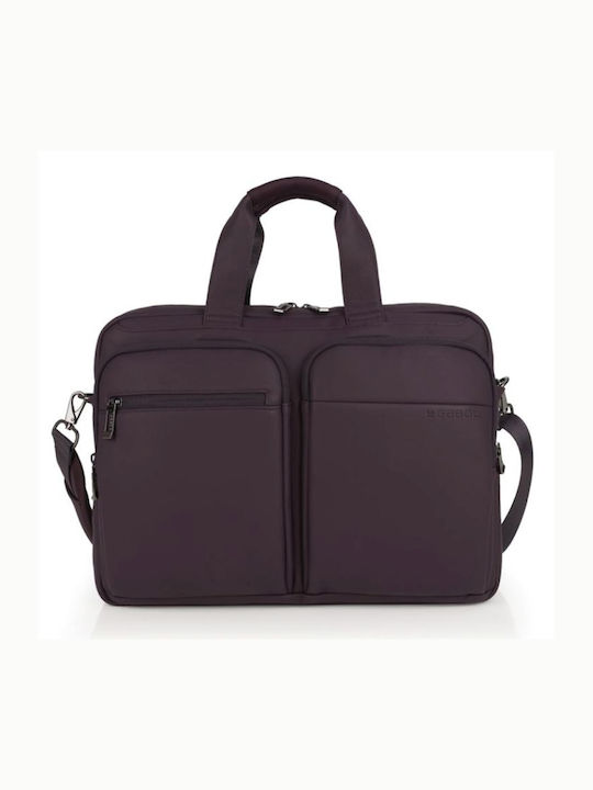 Gabol Pause Geantă De umăr / de mână pentru laptop 15.6" în culoarea Burgundy