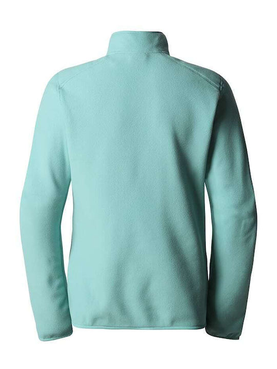 The North Face 100 Glacier Women's Long Sleeve Sport Blouse Turquoise NF0A5IHN6R7