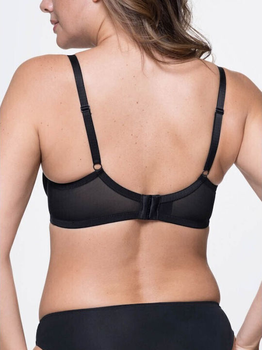 Makayla Bra Underwire Black/Bordeaux
