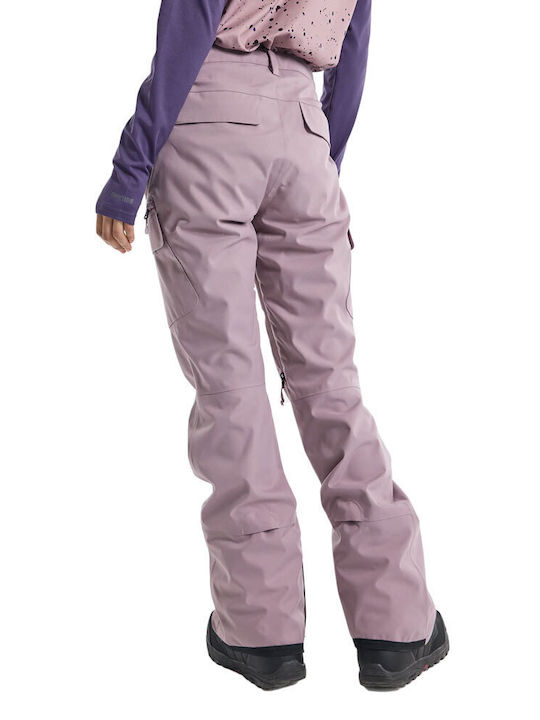 Burton Gloria 20555105500 Women's Trousers for Ski & Snowboard Purple