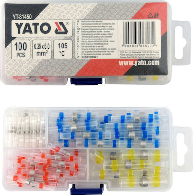 Yato Heat-Shrink Cables Case with Internal Adhesive and Shrinkage Ratio 2:1 YT-81450