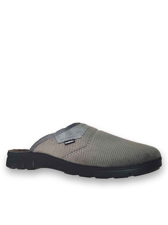 Inblu Men's Slipper Gray