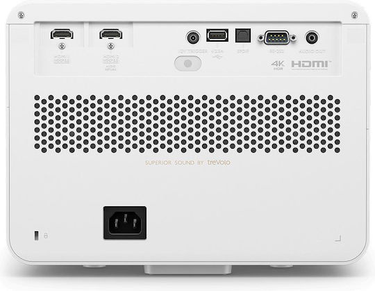BenQ X3000i 9H.JPD77.17E Mini 3D Projector DLP 4K Ultra HD Λάμπας LED με Wi-Fi και Ενσωματωμένα Ηχεία